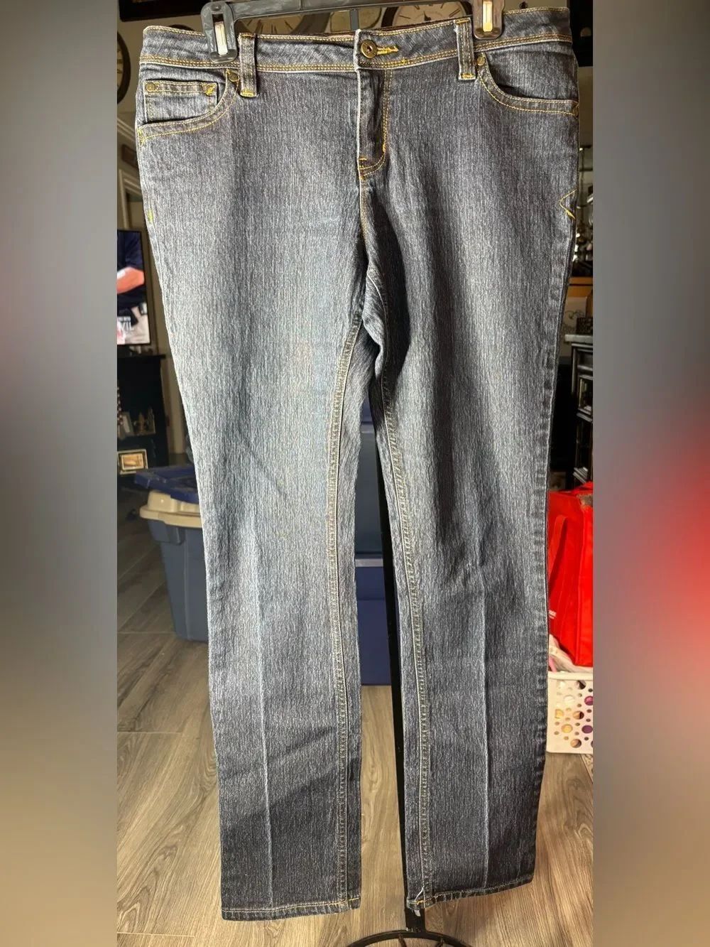 SO Dark Indigo Jeans Straight Leg Size 13 EPC